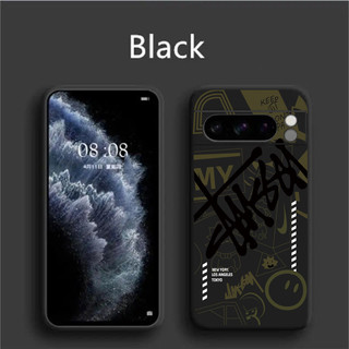 Vỏ TPU Kẹo Cho Google Pixel 3A 3XL 4XL 5XL 5A 6 Pro 6A 7A 7 Pro 8 Pro 8A 9 Pro XL 5G Patter Case Vuông Mềm Silicage No.54
