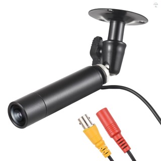 Hilivn) Camera quan sát Mini 1080P Camera an ninh có dây Camera giám sát trong nhà Ống kính 3.6mm Góc rộng 2MP cho DVR giám sát tương tự có giá đỡ gắn tường, hệ thống PAL