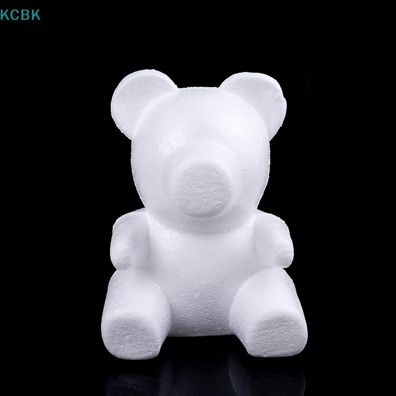 [Kc] Khuôn Gấu Xốp 15cm / 20cm / 33cm DIY Hoa Nhân Tạo Hoa Hồng Tặng Gấu Khuôn Sinh [Bk]