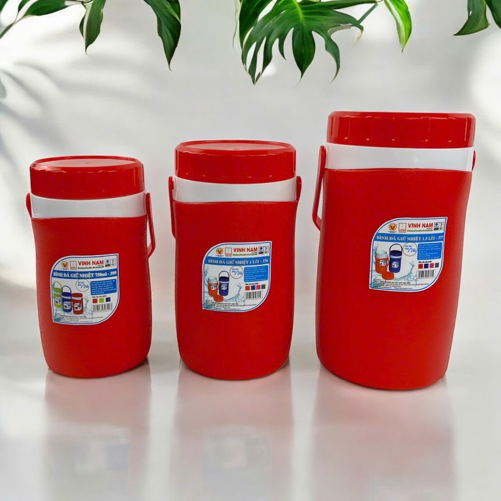 Bình Đá Giữ Nhiệt NẮP BẰNG Vinh Nam 750ml 1L 1.5L 2L 4L Giữ Nhiệt Đến Hơn 24h Bình Nước Giữ Nhiệt