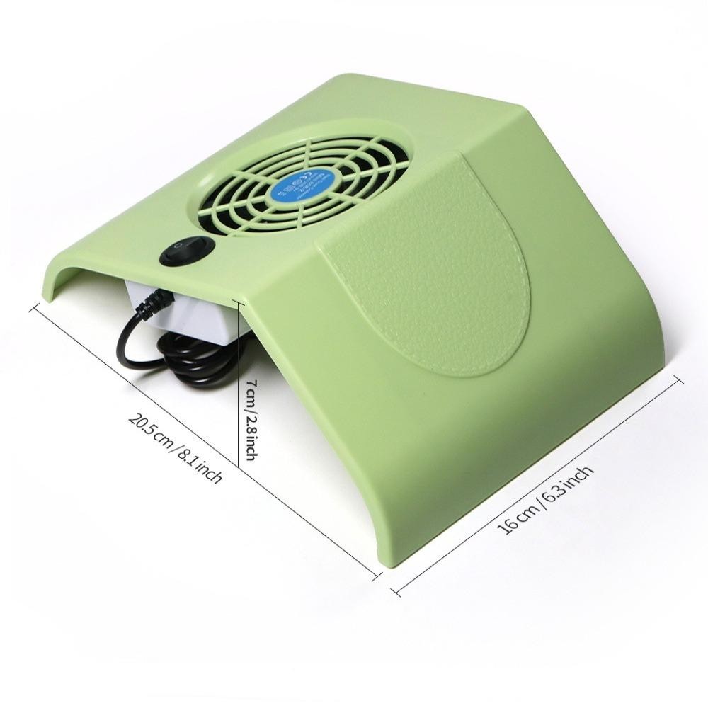 JSJJING Nail Art Dust Collector, Máy hút bụi móng tay USB có độ ồn thấp, Quạt hút 40W mạnh mẽ bền bỉ Dụng cụ máy làm móng tay cho Salon nghệ thuật làm móng tay