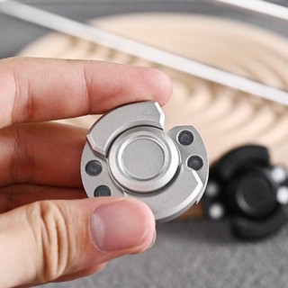 SENRTY Người Lớn Fidget Spinner, Spinning Top Nhiều Chơi Thanh Trượt, Chất Liệu Hợp Kim Giải Trí Di Động Có Nút Bấm Tay Spinner Đồ Chơi Trẻ Em