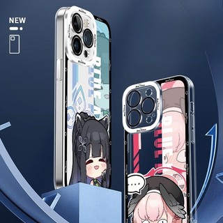 Ốp Lưng Cho Xiaomi MI 11 Lite 11T POCO X6 Pro 5G X3 X4 X5 GT NFC M3 F3 F5 Redmi K40 Xanh Lưu Trữ Hoạt Hình Anime Dễ Thương Bảo Vệ Toàn Diện Vỏ Điện Thoại Mềm Trong Suốt