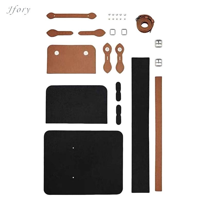 Jfory Da PU Túi Đeo Vai Làm Đồ Dùng Khâu Tay Nữ Túi Satchel May Leathercraft Đầy Đủ Dụng Cụ Quà Tặng Cho