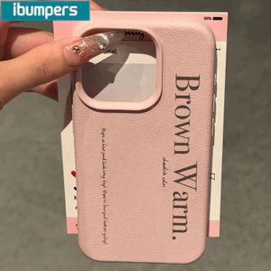 ibumpers Ốp Lưng IPhone Hàn Quốc Đơn Giản Tiếng Anh Cho IPhone 16 15 14 12 13 11 Pro Max IP 7 8 Plus X XS XR Ốp Điện Thoại Mỏng Silicon Mềm Da Họa Tiết