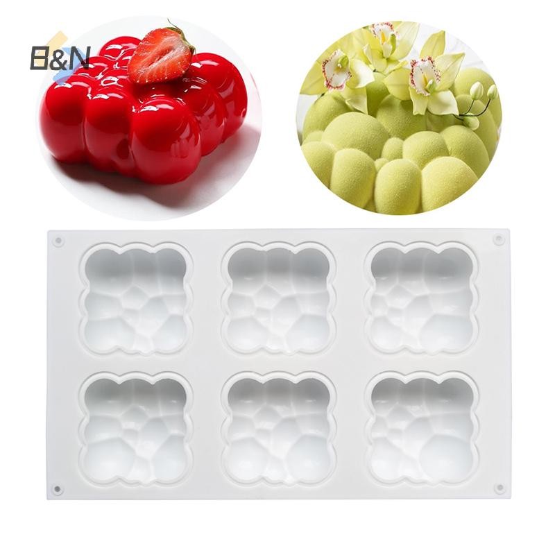 Khuôn làm bánh hình đám mây B & N được sử dụng để nướng đồ thủ công DIY Nến xà phòng Dụng cụ trang trí Làm quà tặng sinh nhật.