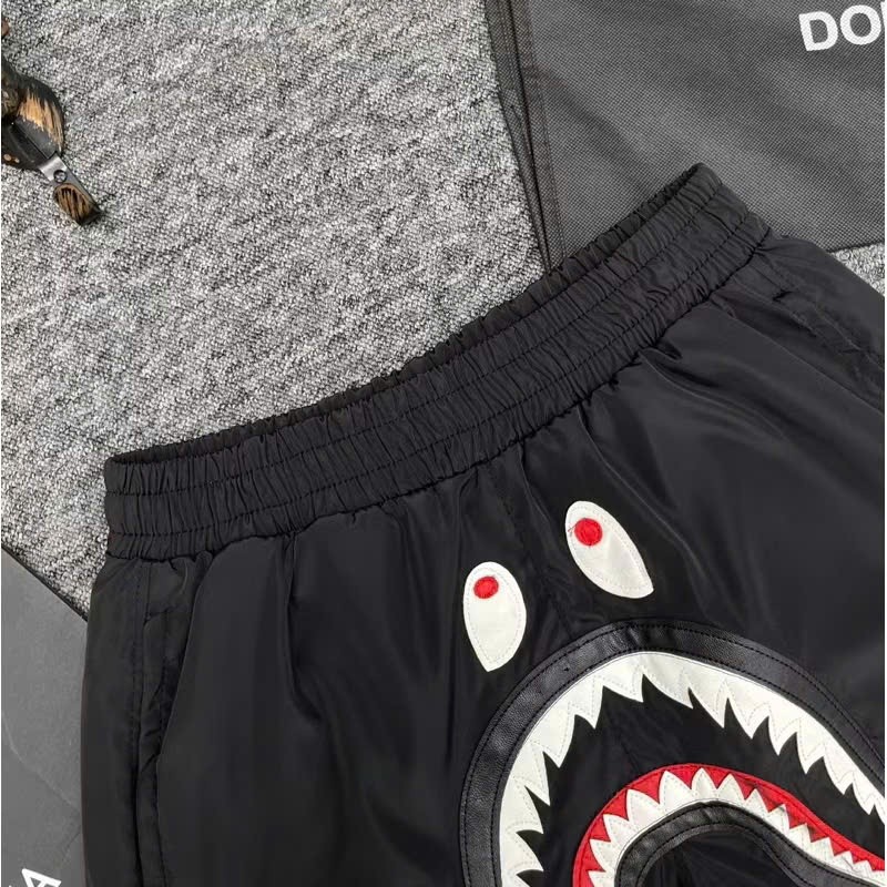 Quần Short In Bape Cá Mập KCloset Quần Đùi Gió Mềm Mịn Mặc Mát NA860