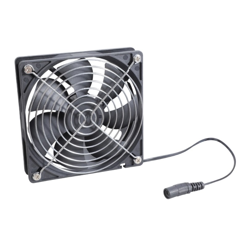 Sturdy Solar Powered Exhaust Fan For Efficient Cooling In Attics Greenhouses