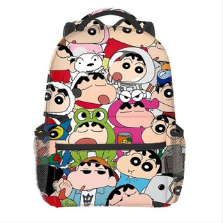 Shin-chan Ba Lô In Hoàn Toàn Ba Lô Dung Tích Lớn Dây Đeo Vai Rộng Giảm Căng Thẳng Ba Lô Túi Máy Tính Quà Tặng Sinh Nhật