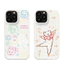 ibumpers Ốp Điện Thoại iPhone Họa Tiết Gấu Ba Lê Dễ Thương Cho IPhone 16 15 14 12 13 11 Pro Max IP 7 8 Plus X XS XR Ốp Lưng Ống Hút Lúa Mì Phân Hủy Thân Thiện Với Môi Trường