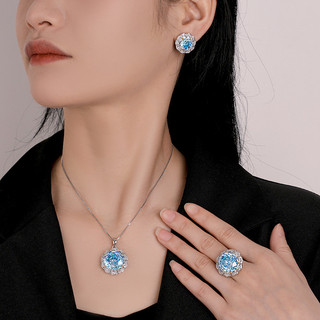 Châu Âu Mỹ ins Phong Cách Mới Đáy Đồng Mạ Vàng Hoa Hồng Cắt Màu Gradient Phù Hợp Với Nữ 16-10mm