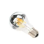 OIMG Vintage Edison Retro LED Dây Tóc Bóng Đèn E27 A60 Nửa Chrome 220V 4W Đèn LED Ấm 3000K Ánh Sáng Trắng 6000K Ánh Sáng Trung Tính 4000K