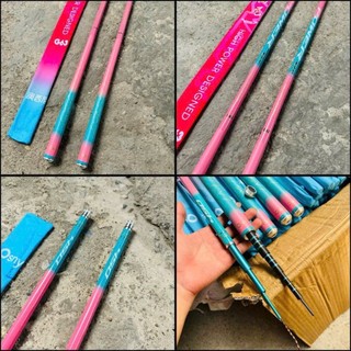 Cần Câu Tay Hồng Lam 5H 28i Cần Chuyên Câu Rô Riếc Chép Độ Tải Cá Cao Giữ Cá Tốt