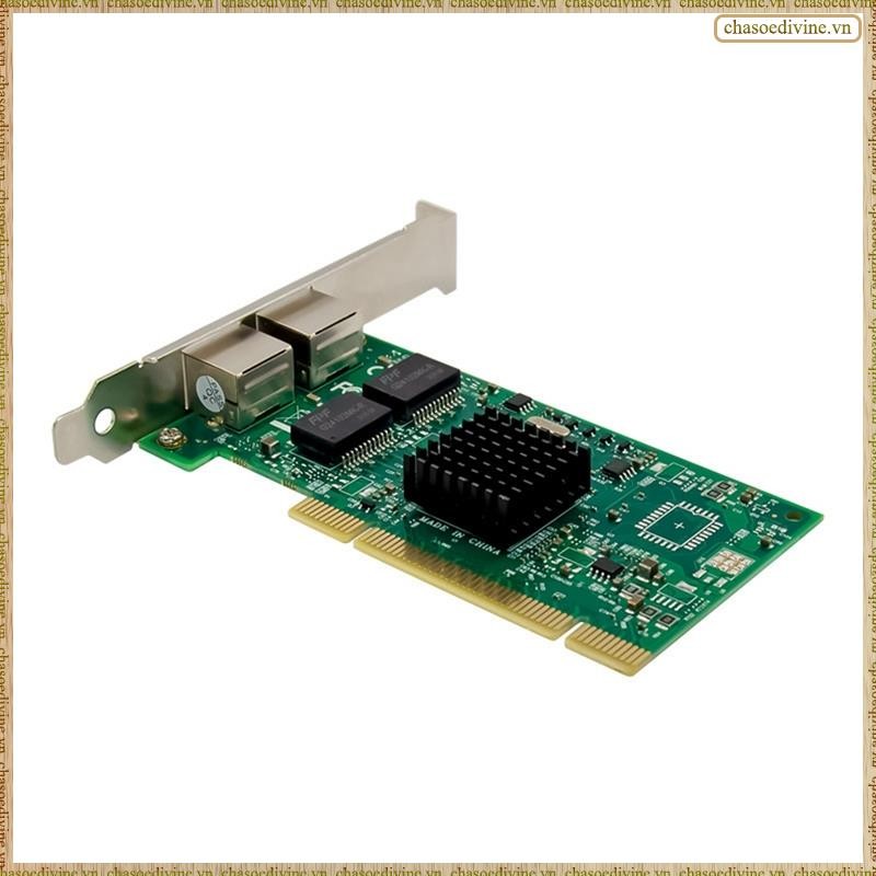 [K O G X] Card mạng PCI ST7250 Card mạng Gigabit cổng kép I82546 Chip Máy chủ để bàn Hỗ trợ Wake Up LAN