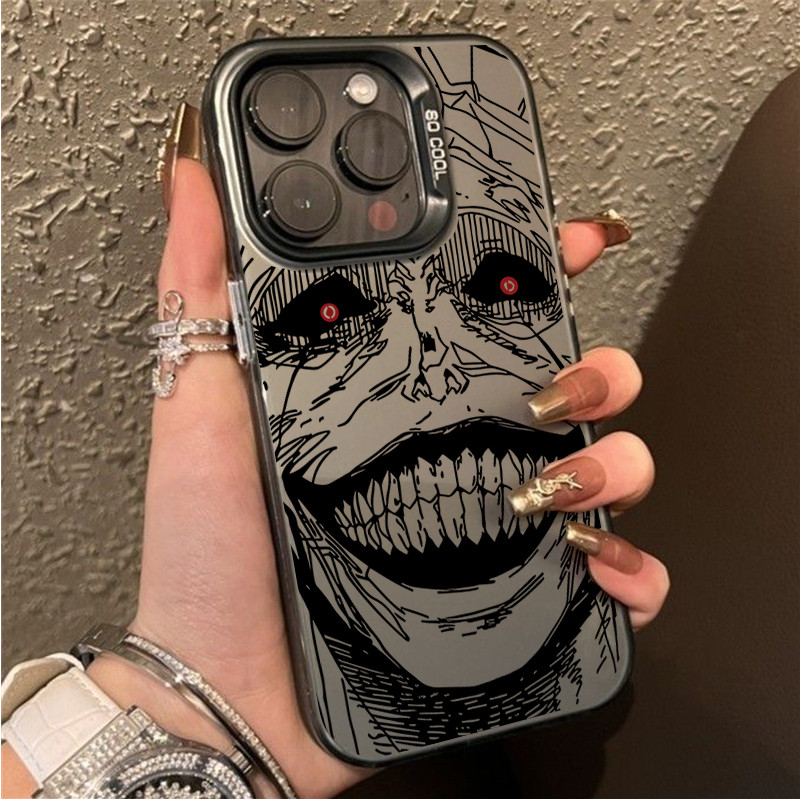 Anime Solo Leveling Cover Cho Samsung Galaxy S25 S24 S23 S22 S20 S21 Ultra Plus S20 FE S25 Edge 5G A51 A71 Shell Cool Print Premium IMD Armor Hard Acrylic Hợp Thời Trang