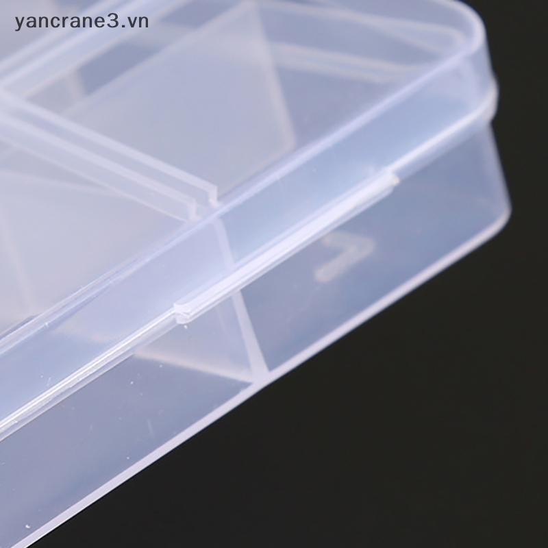 {YAN3} Hộp Bảo Quản Trong Suốt Di Động 40 / 12 / 28 Lưới Nhựa Trong Suốt Sắp Xếp Có Hộp Đựng Trang Sức Bông Tai Vít Móng Tay Phần {yancrane3.vn}