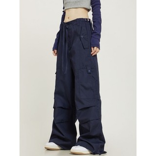ESEA Unisex Hip-Hop Retro Nhiều Túi Quần Rời Để Mặc Thường Ngày
