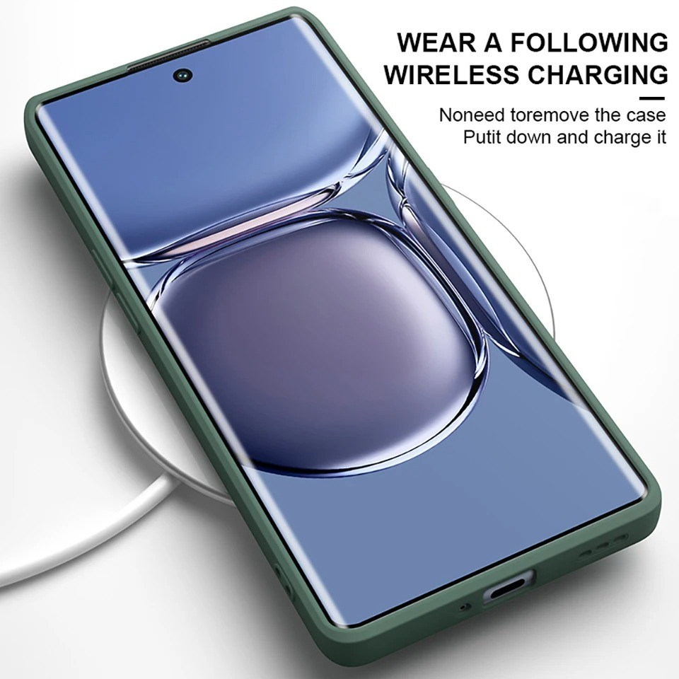 Ốp Silicon Lỏng Cho Huawei P30 P20 P40 Pro Lite Mỏng Mềm Chống Sốc Cho Huawei P20Pro P30Pro HuaweiP30