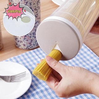 [Pnpia] 1 Mì Spaghetti Hộp Bảo Quản Thực Phẩm Hộp Kín Hộp Bảo Quản Chống Rò Rỉ Sắc Nét Cho Ngũ Cốc Spaghetti Mì Pasta Ngũ Cốc Boutique