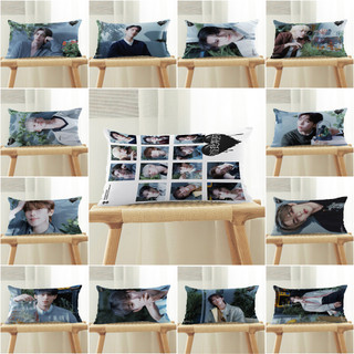 Hàn Quốc Pop Boy Group Seventeen Một Mặt In Hình Gối Polyester Đệm Ô Tô Trang Trí Sofa Nhà (Không Có Lõi Gối)