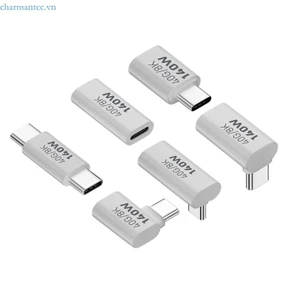 Charmantcc1 Loại C Adapter Bộ Chuyển Đổi UsbC Mở Rộng Hợp Kim Nhôm 140W 40G 8K60hz Đầu Nối
