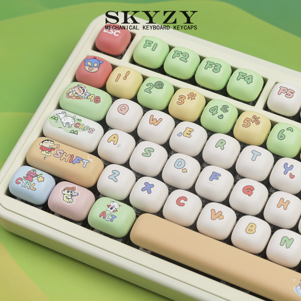 Crayon Shin-chan Keycaps MOG Profile Dễ Thương Nhỏ Hấp PBT Dye Sub ...
