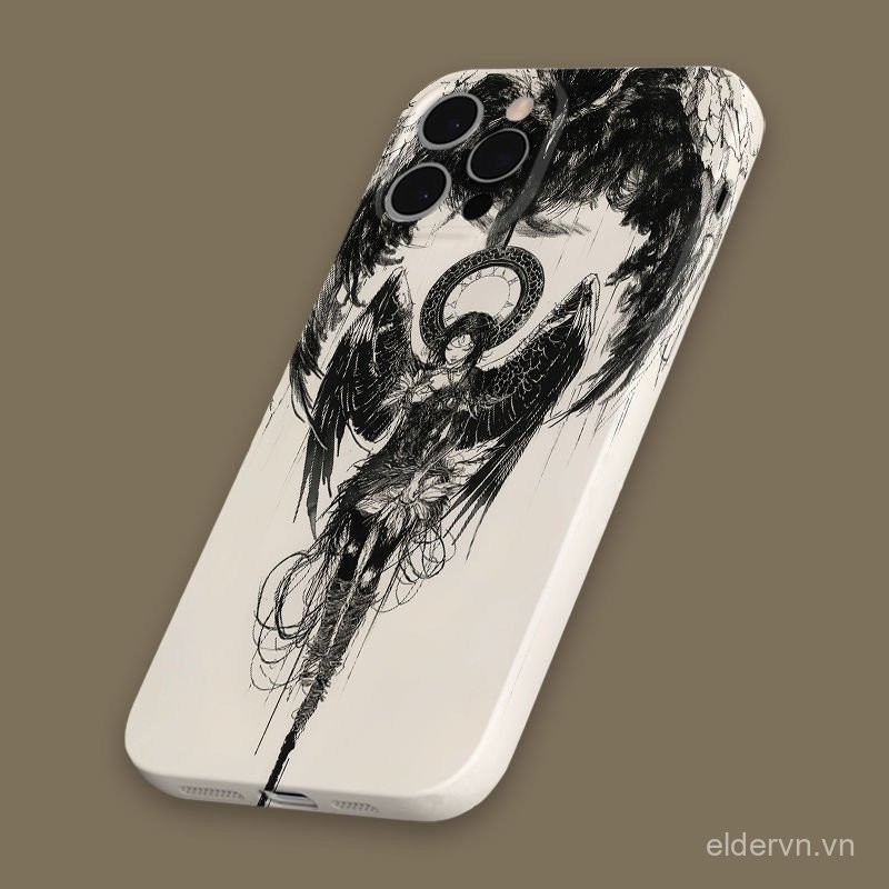 Ốp điện thoại di động QYJS phong cách instagram dùng cho IPhone 16 ProMax 15 14 13 12 PRO 11 7 8 plus 14 15 16 PLUS X X X X X X X X X X X X X X X X X X X X X X X X X X SE vỏ bảo vệ lỗ tinh chống rơi mẫu thời trang Feilin Gothic vỏ bảo vệ BZ9K