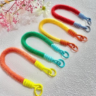 [Gou] Móc Khóa Dây Sang Trọng Sáng Tạo Cho Ốp Lưng Điện Thoại Nữ Chống Mất Dây Thắt Nút Dây Xích Chìa Khóa Ô Tô Tự Làm Phụ Kiện Móc Khóa Thời Trang VN