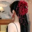 Tính khí thanh lịch sel dành cho nữ Cô gái Kẹp lớn phóng đại Phụ kiện tóc thời trang Quà tặng [th]