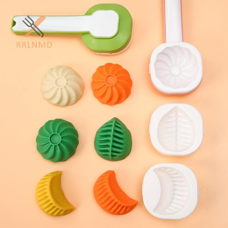 Rrlnmd 1 Máy Làm Baozi Trung Quốc Thực Phẩm ABS Baozi Khuôn Hấp Nhồi Bông Bun Làm Khuôn Tiện Ích Nhà Bếp Bánh Ngọt Bánh Hấp Bun Khuôn MỚI