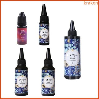 Kra Loại Cứng Keo UV Chữa Nhựa Epoxy Cho DIY Trang Sức Làm Thủ Công Trong Suốt