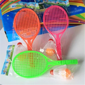 Bộ vợt Tennis cầu lông ngoài trời dành cho trẻ em Đồ chơi giáo dục thể thao dành cho cha mẹ và con cái {vn}