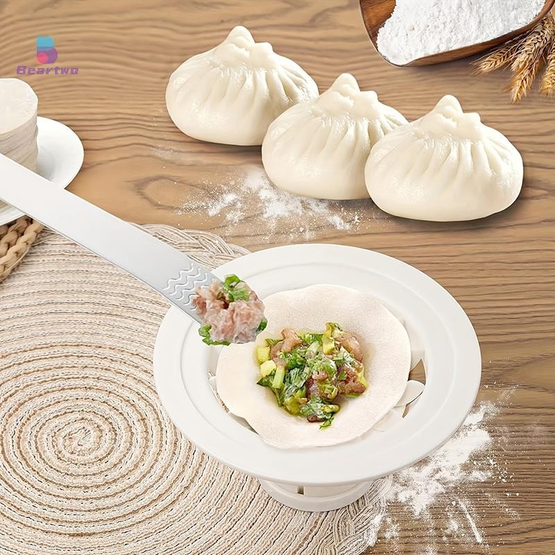 Beartwo Khuôn bánh ngọt, khuôn Trung Thu, làm baozi/bánh bao, tiện ích nhà bếp