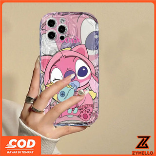 Ốp Lưng Cho OPPO Reno 15F Reno 14F Reno 14 PRO Reno 13 5G Reno 13 Pro Reno12 F Reno11 F Reno 11 Reno 10 Reno 8T Reno 8Z Reno 7Z Reno8 Reno7 Hoạt Hình Stitch Thiên Thần Chống Sốc TPU P