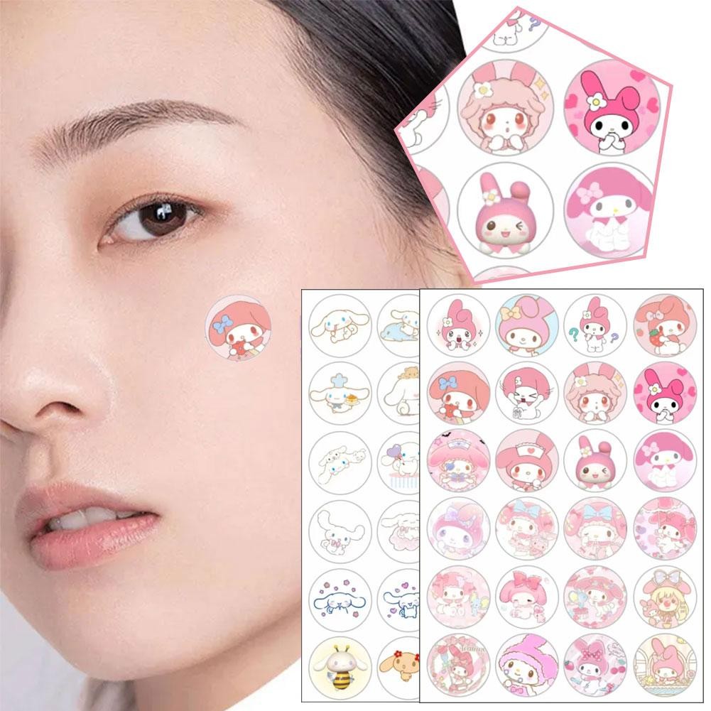 Nhiều Màu Sắc Sanlio Series Acne Patch PE Pimple Patch Acne 24 Chiếc Care T8X2