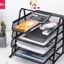 Kệ khay hồ sơ 3 tầng sắt Deli 9181 cực đẹp.