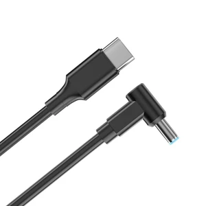 Dây sạc USB C sang DC5 5x2 5mm hiệu quả BTM cho giải pháp nguồn PD100W Cáp sạc nhanh Loại C sang DC5 5mm Chuyển đổi