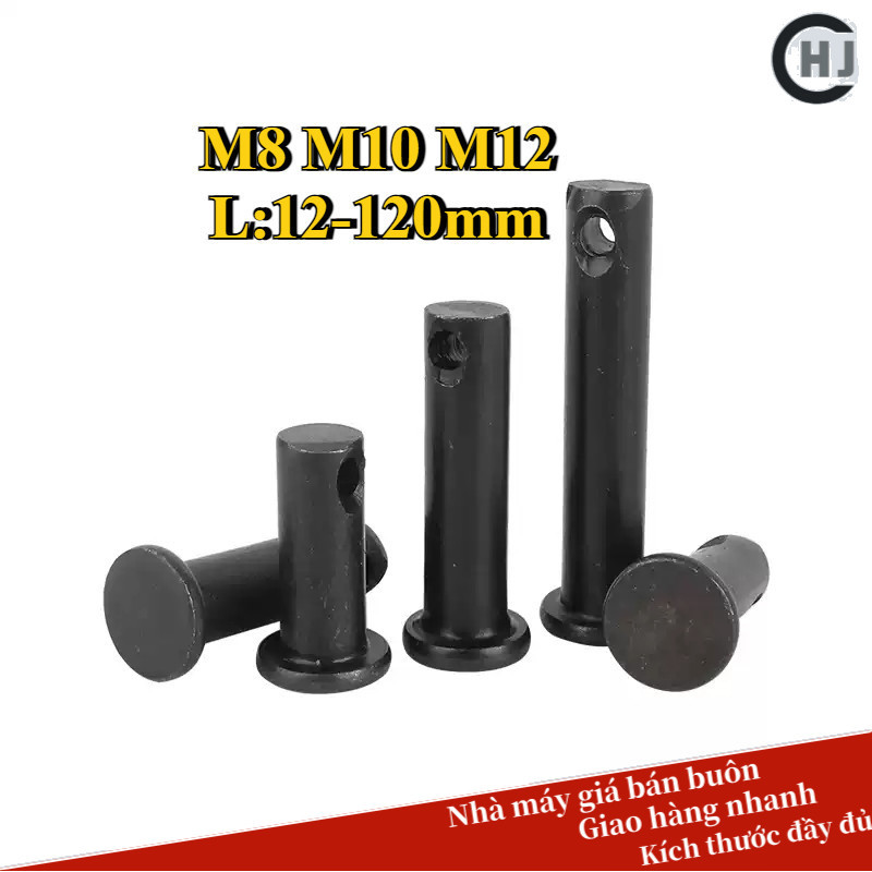 M8 / m10 / m12 Trục gài chốt chẻ, chốt định vị bắt chốt chẻ，Chốt chẻ ...