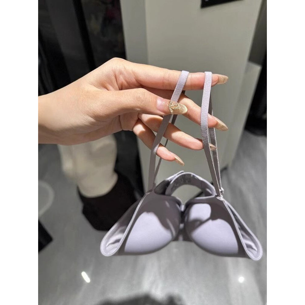 Liền Mạch Da Sữa Truyện Tranh Ngực Nhỏ Push Up Áo Ngực Cố Định