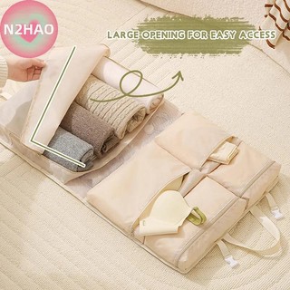 Túi sắp xếp có thể gập lại N2HAO dành cho du lịch, túi đựng đồ có túi - Lưu trữ phân loại quần áo hàng ngày, nhiều ngăn