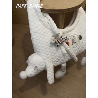 Bán chạy Thời trang Cloud Doll Túi đeo vai di động màu sắc tương phản Playful