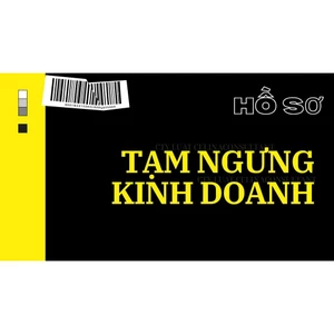 Bộ mẫu Hồ sơ Tạm ngưng trước phá sản + Hướng dẫn soạn thảo chi tiết