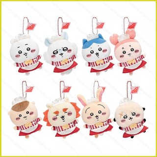 PS1 Chiikawa Nhà Hàng Series Sang Trọng Búp Bê Quà Tặng Cho Bé Gái Túi Mặt Dây Chuyền Hachiware Usagi Shisa Momonga Đồ Chơi Nhồi Bông SP1