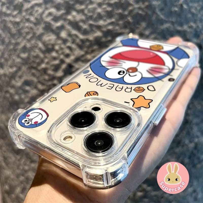 Ốp Điện Thoại Doremon Dễ Thương Cho Honor X9C X9B X9A X8B X8A X7C X7B X7A X6A X6B X5B X5 Plus 9 Lite 8S 8C 9i 5G 4G Vỏ Ngôi Sao Hoạt Hình Vui Vẻ Ốp Lưng Mềm Chống Sốc