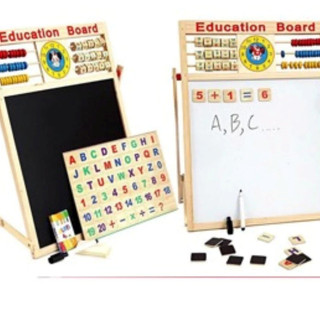 Bảng Học EDU Thông Minh Ghép Số Và Chữ 2 Mặt Bằng Nam Châm  Bảng Ghép Nam Châm 2 Măt Giúp Bé Phát TriểnTrí Tuệ GO68
