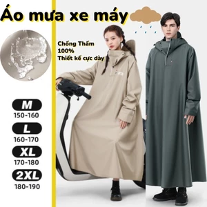 Áo mưa xe máy,Áo Mưa 1 Người Bít Kín,Chống thấm Nhanh Khô，Dày Dặn Chất Liệu EVA,Dùng Cho Xe Đạp Và Xe Máy