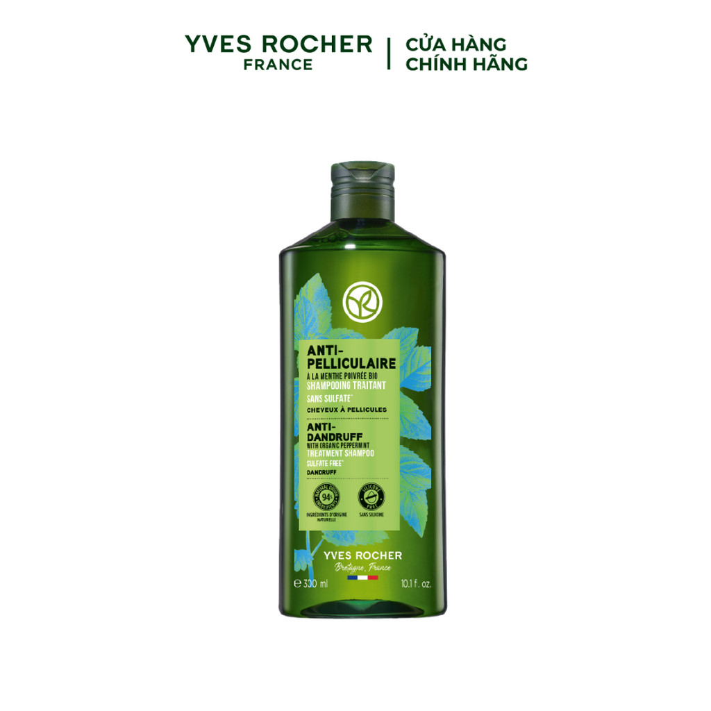 Ảnh Dầu gội ngăn ngừa gàu Yves Rocher Anti-Dandruff Treatment Shampoo 300ml 1