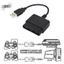 Dây cáp chuyển đổi bộ điều khiển USB meuctiffy cho PC Bộ chuyển đổi bộ điều khiển trò chơi sang PC cho 2 3 PC Bộ điều khiển bộ chuyển đổi USB PC