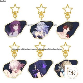 Móc khóa Anime honkai Star Rail 6cm Móc khóa nam Kafka himeko dầu gội Jing Yuan cho Nữ Móc Khóa hình th