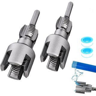 Tích hợp Công cụ ren ống bên trong và bên ngoài Công cụ cắt ren ống 2026 Công cụ làm ren PVC cho máy khoan điện Công cụ đọc lại ống nhựa hợp kim chính xác phù hợp dùng trong gia đình xưởng sửa chữa và mang theo tiện lợi